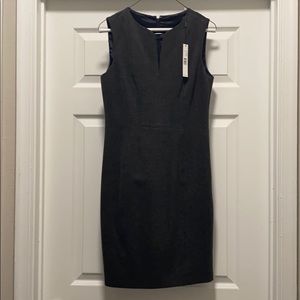 ELIE TAHARI gray dress